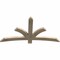 Ekena Millwork Davenport Rough Sawn Timber Gable Bracket, Douglas Fir, 60"W x 32"H x 2"D x 4"F, 13/12 Pitch GBW060X32X0204DAV00RDF - alternate 5